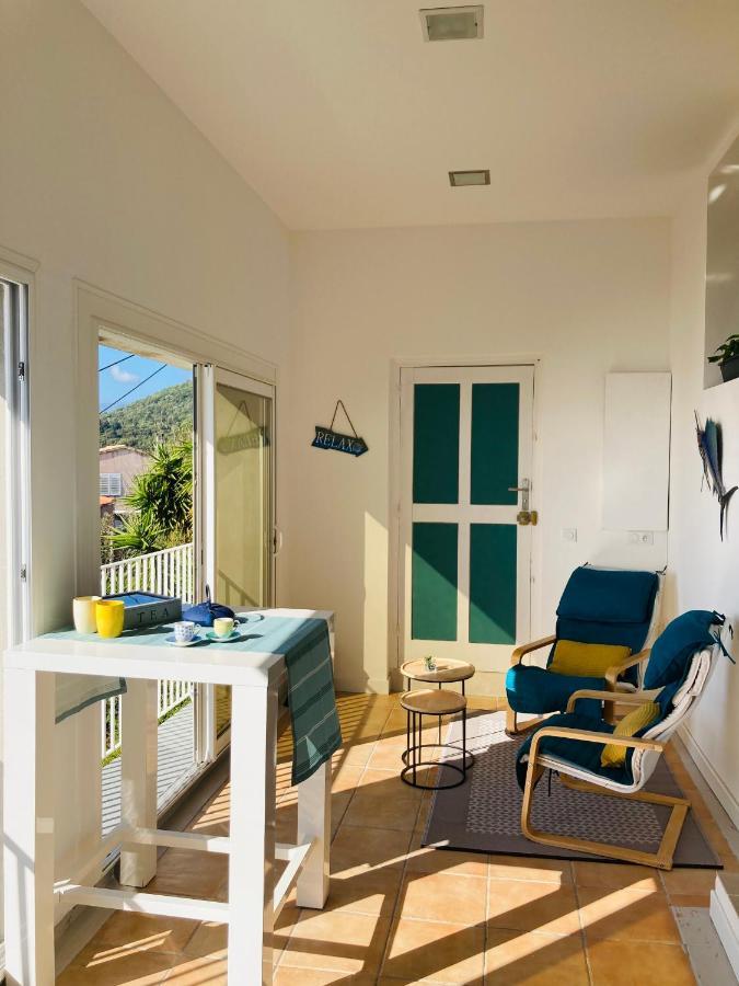 Maison Mediterraneo - Rez De Villa, Vue Imprenable Sur La Mer Pietranera Esterno foto
