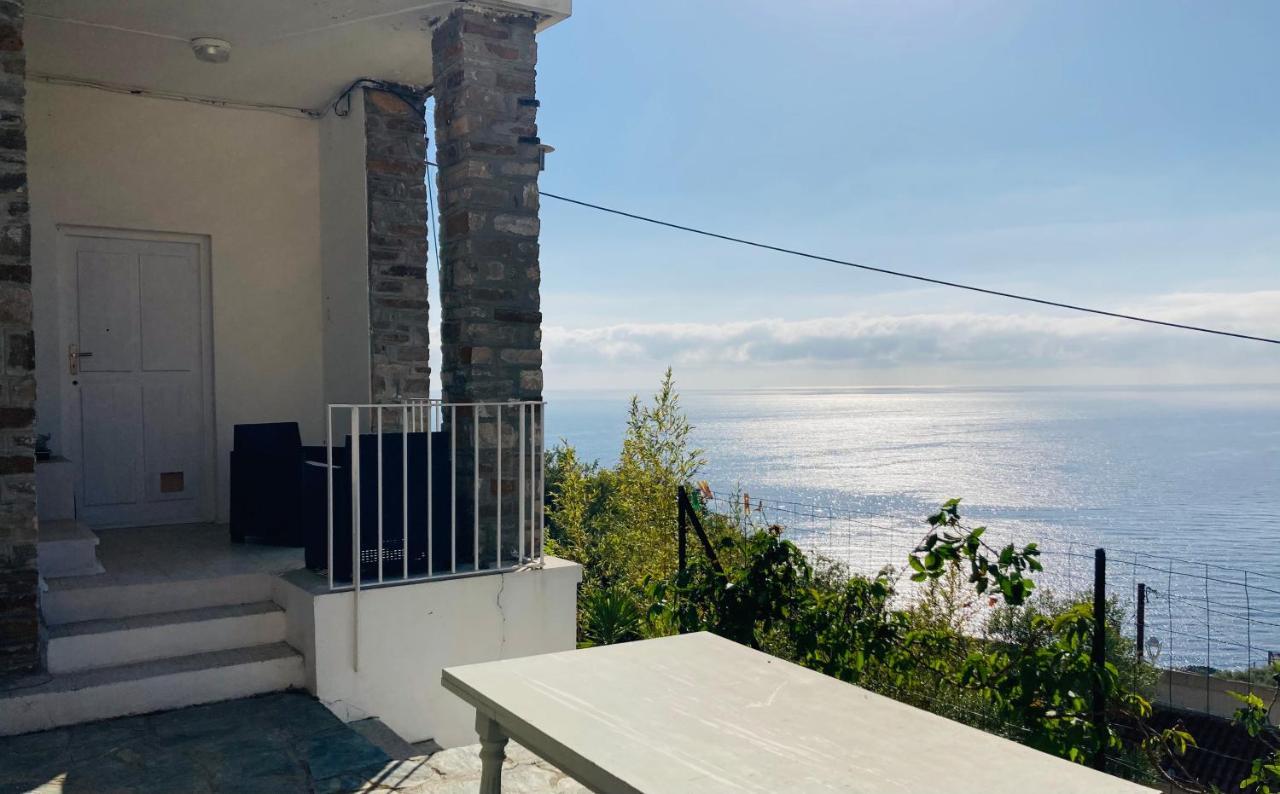 Maison Mediterraneo - Rez De Villa, Vue Imprenable Sur La Mer Pietranera Esterno foto